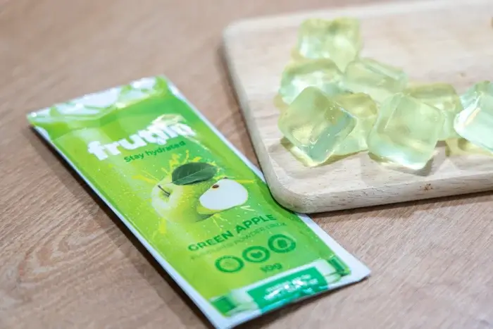 Frutilu Instant Drink Green apple, 100 g (maxi pack) - Image 3
