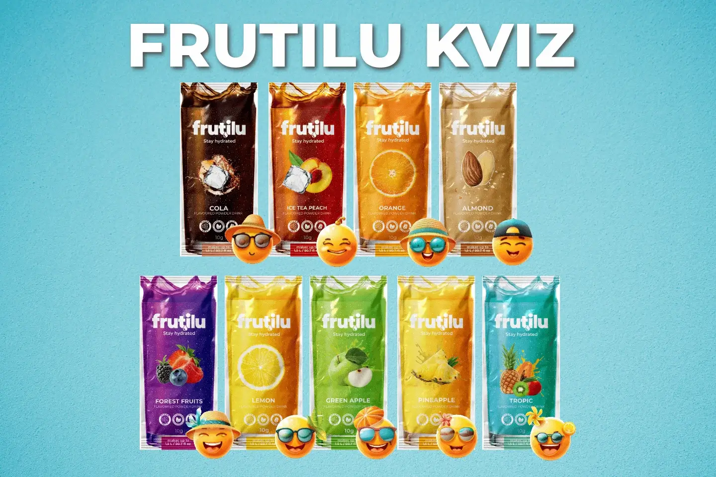 Frutilu kviz: Kateri Frutilu okus si pa ti?