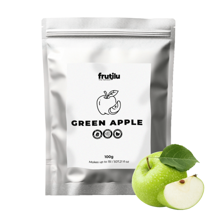 Frutilu Instant Drink Green apple, 100 g (maxi pack)