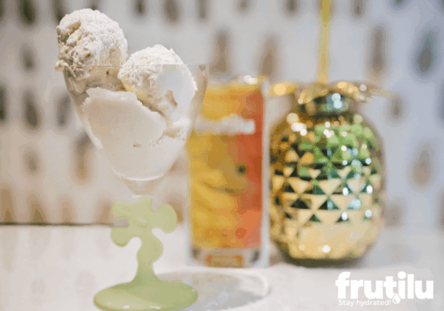 Frutilu recipe: Protein pineapple cottage cheese ice cream