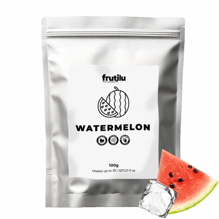 Frutilu Instant Drink Watermelon, 100 g (maxi pack)