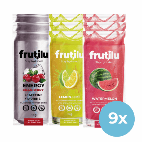 New Frutilu flavors mix (9x 10g)