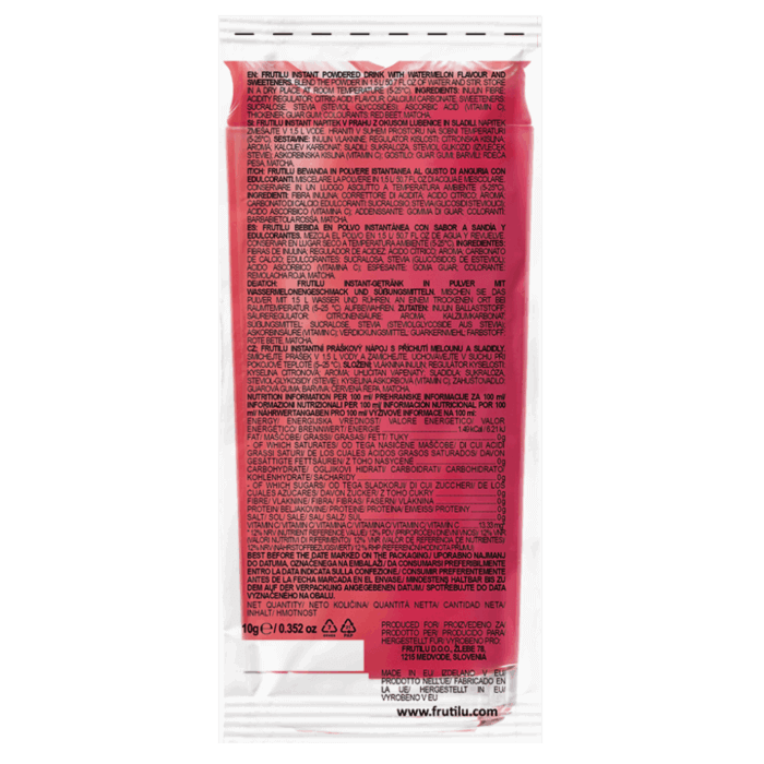 Frutilu Instant Drink Watermelon, 10g - Image 2