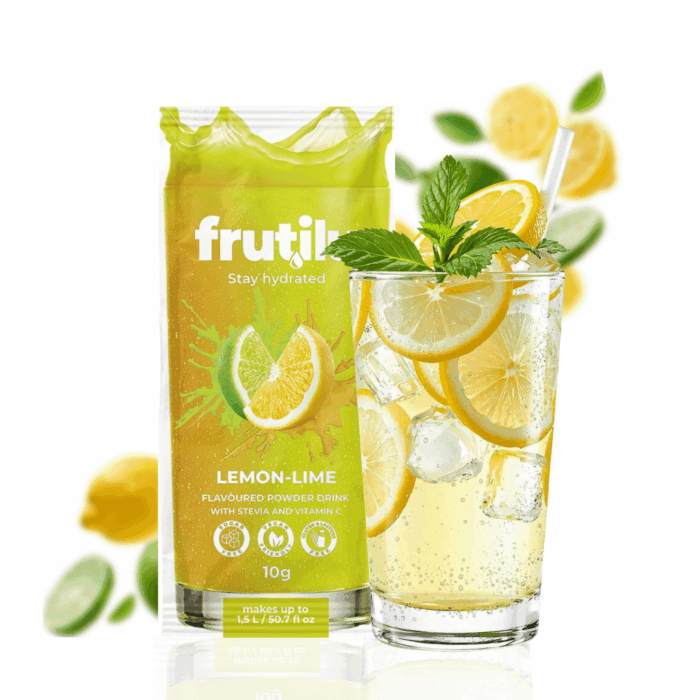 Frutilu Instant Drink Lemon & Lime, 10g - Image 3