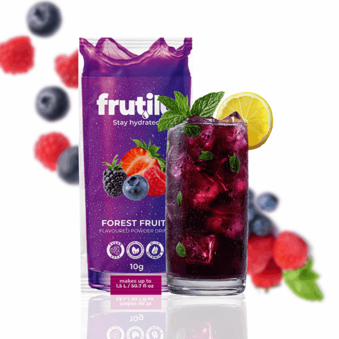 Frutilu Instant Drink Waldfrüchte, 10 g – Bild 3