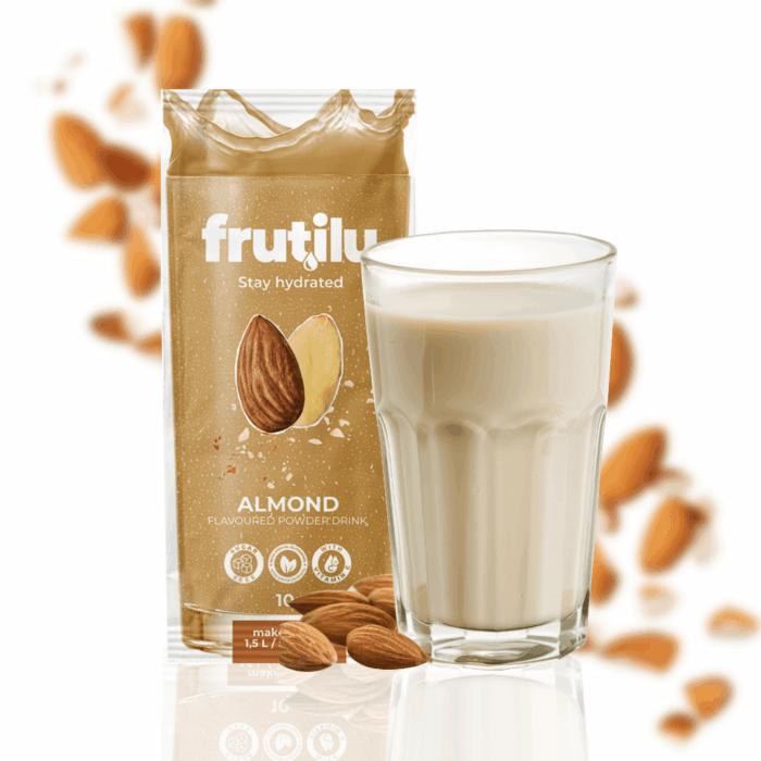 Frutilu bevanda istantanea Mandorla, 10 g - immagine 3