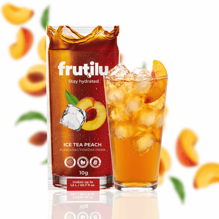 Frutilu Instant Drink Ice Tea Peach, 10 g - Image 3