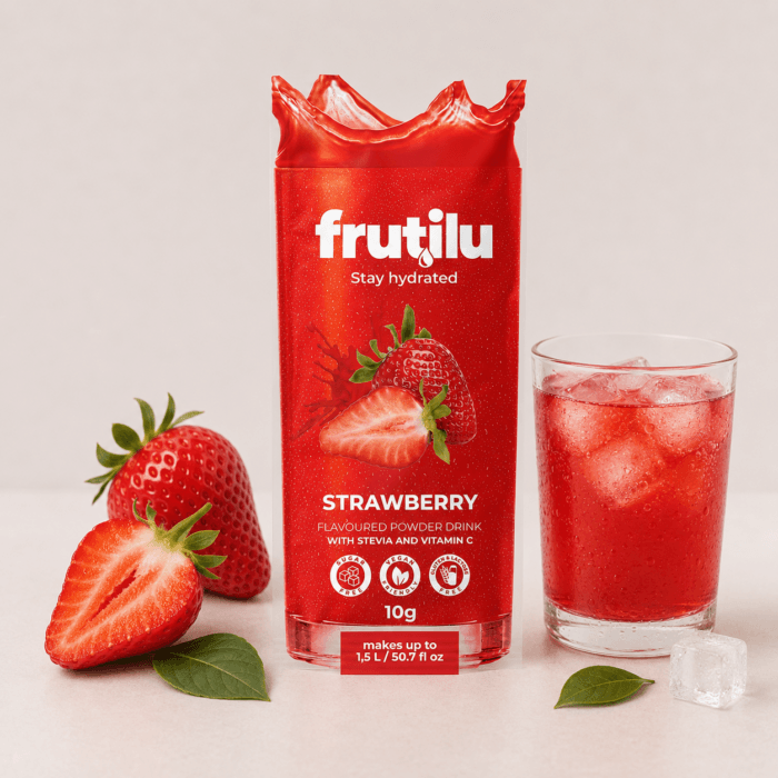Frutilu instant napitak Jagoda, 10 g - Slika 3