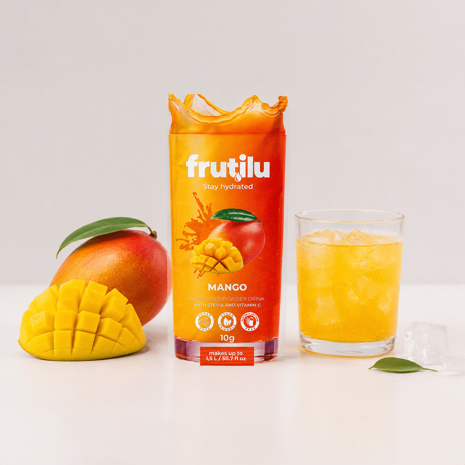 Frutilu bevanda istantanea Mango, 10 g - immagine 3