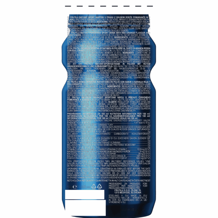 Frutilu instant napitak SPORT Crvena naranča, 10 g - Slika 2