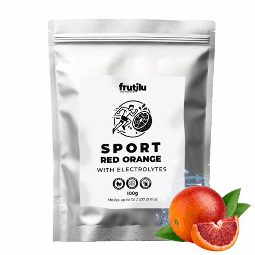 Frutilu instant drink SPORT Blood orange, 100 g (maxi pack)