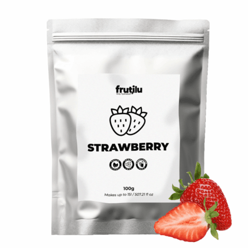 Frutilu Instant Drink Strawberry, 100 g (maxi pack)