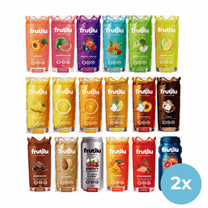 Frutilu mix box of all flavors (36 x 10 g) - Image 2