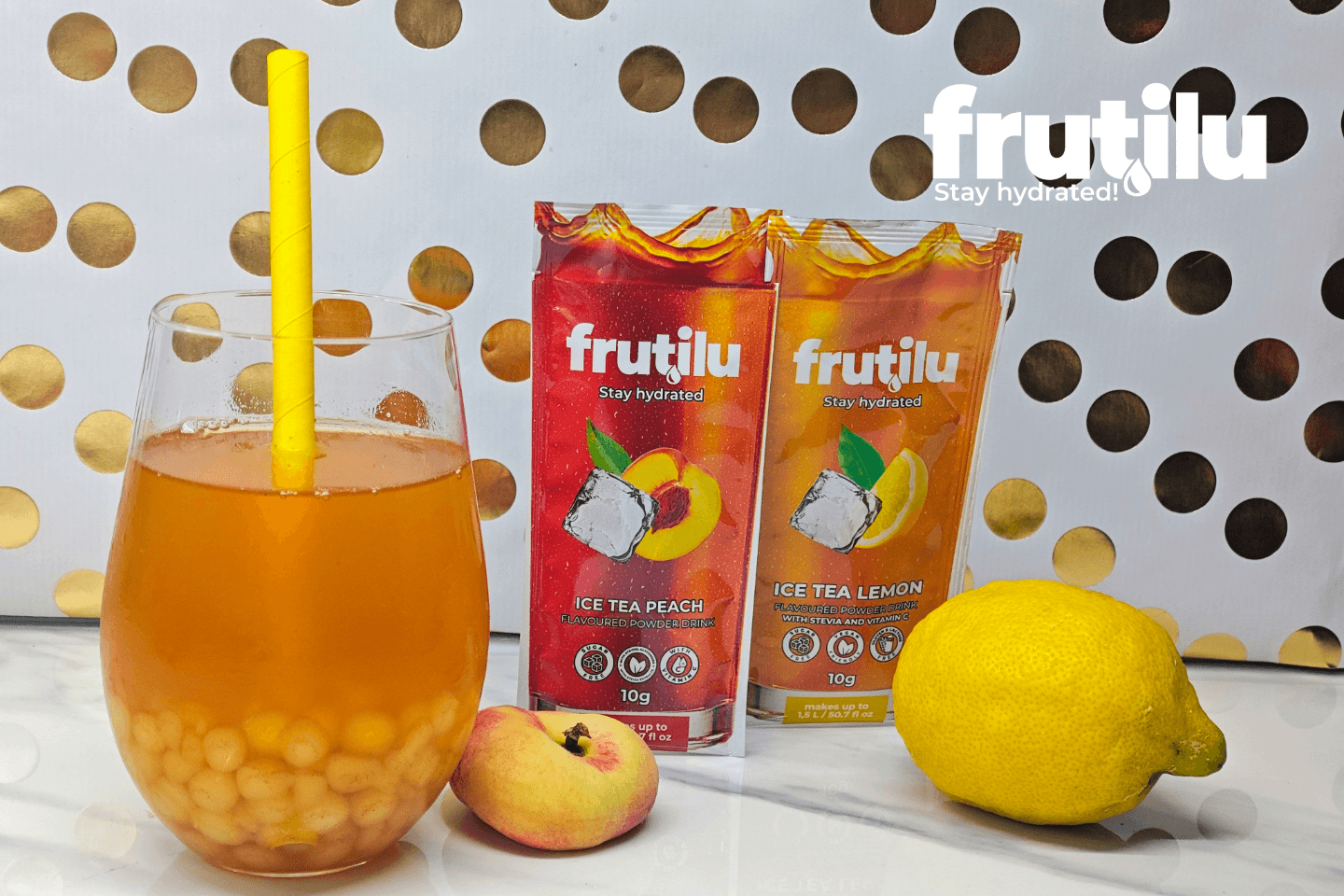Frutilu Rezept: Bubble Tea ohne Zucker