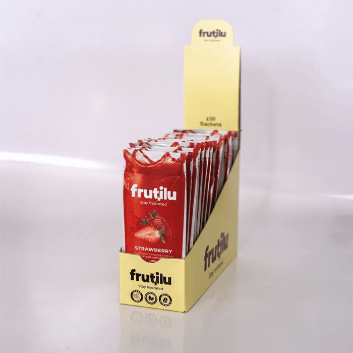 Frutilu Instant Drink Box (30 x 10 g individual flavour) - Image 17